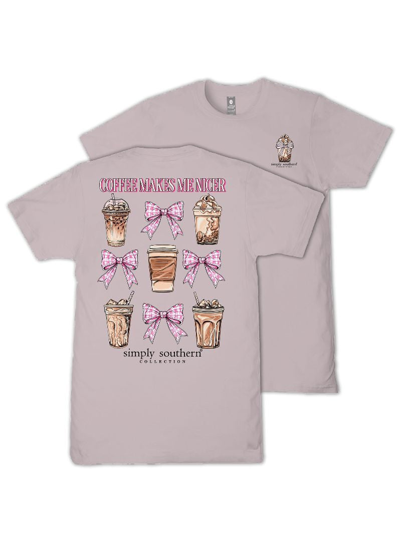 Simply Southern Women's Coffee Tee - Driftwood