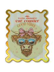 Simply Southern Vibes Car Coaster