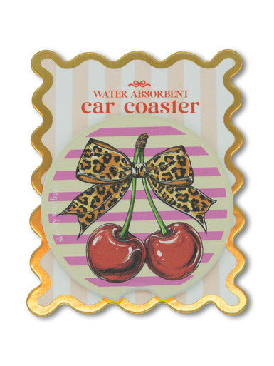 Simply Southern Cherry Car Coaster