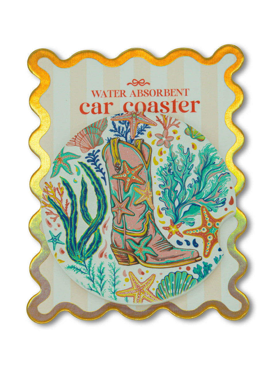 Simply Southern Boot Car Coaster