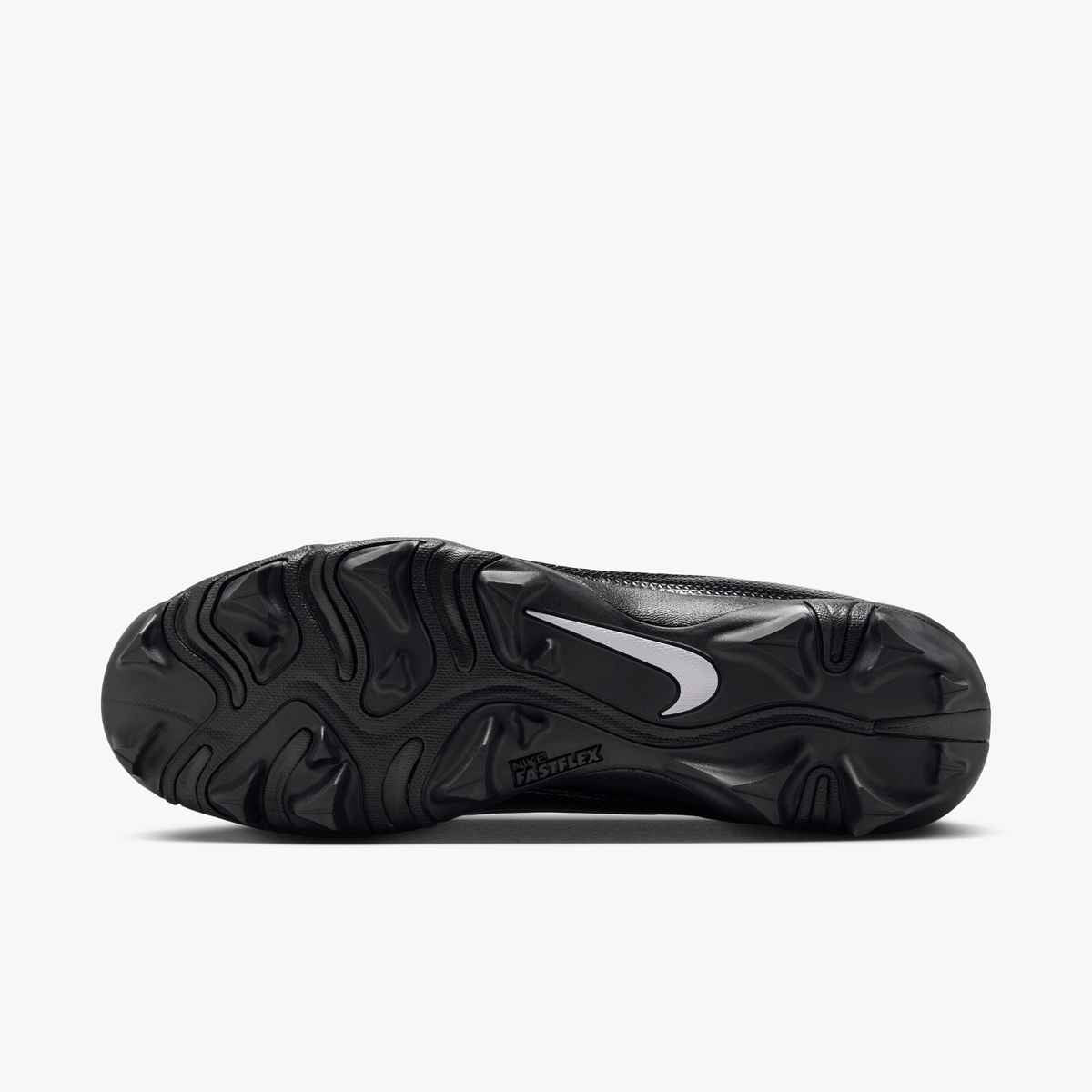 Nike Alpha Menace 4 Shark Men's Football Cleats - Black/Metallic Silver