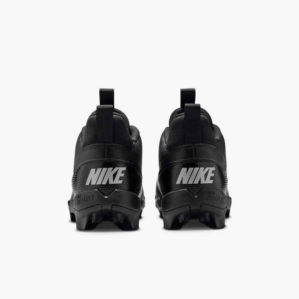 Nike Alpha Menace 4 Shark Men's Football Cleats - Black/Metallic Silver