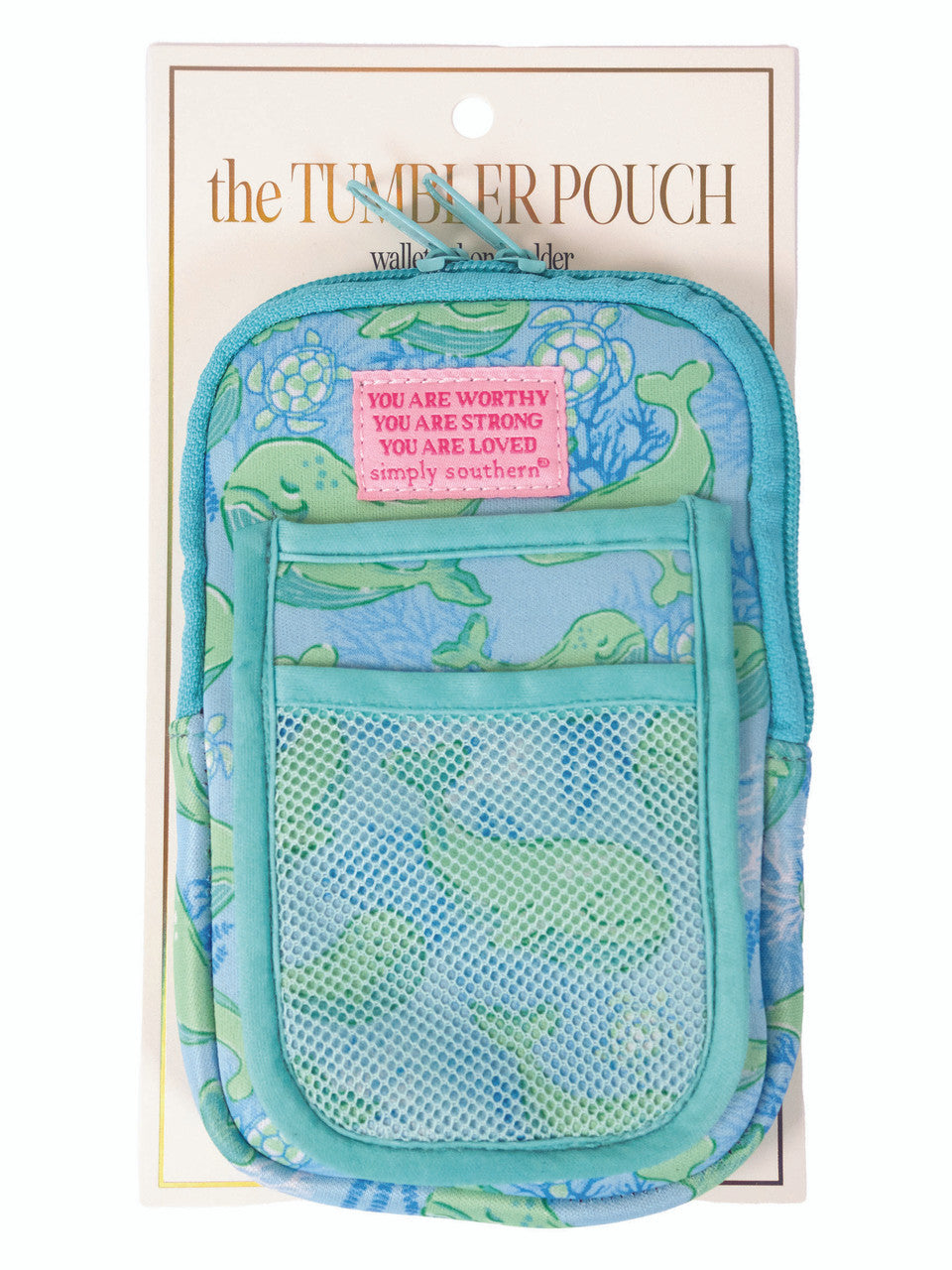 Simply Southern Tumbler Pouch - Whale
