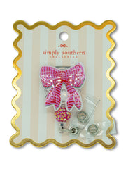 Simply Southern Badge Reel - Bow