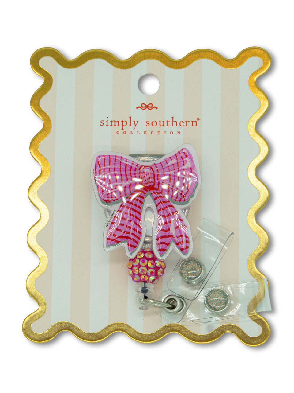 Simply Southern Badge Reel - Bow