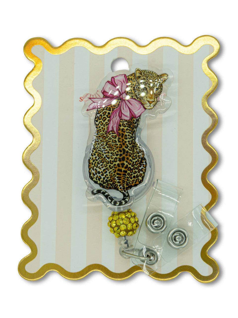 Simply Southern Leopard Badge Reel