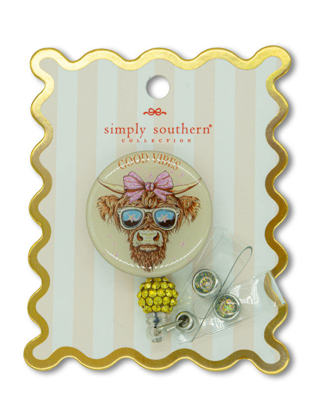 Simply Southern Vibes Badge Reel