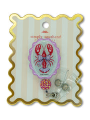 Simply Southern Lobster Badge Reel