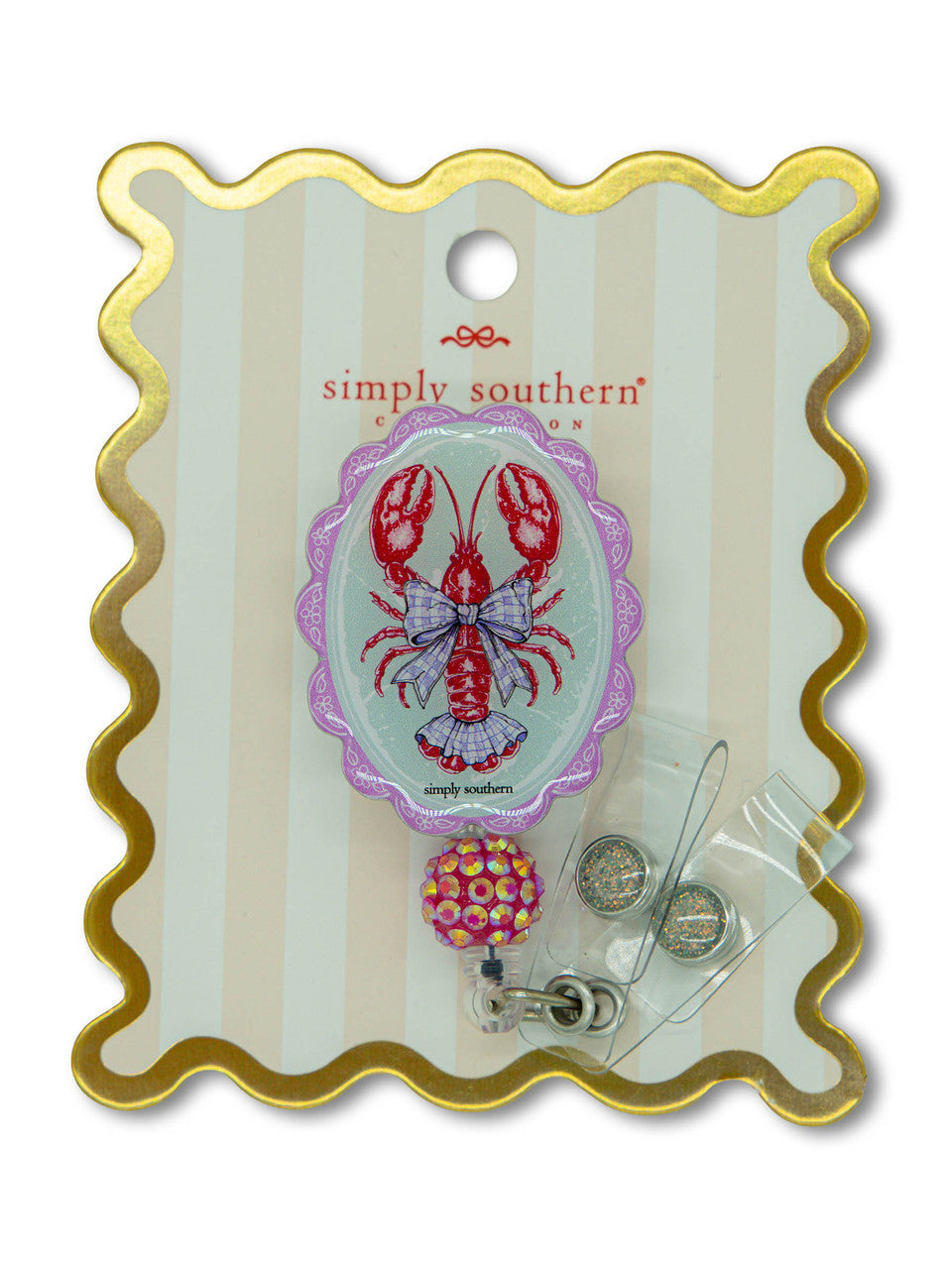 Simply Southern Lobster Badge Reel