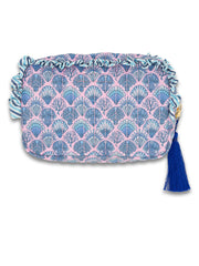 Simply Southern Quilted Cosmo Bag - Scalloped Shell
