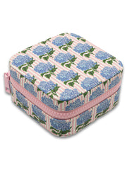 Simply Southern Quilted Jewelry Box - Hydrangea Pink