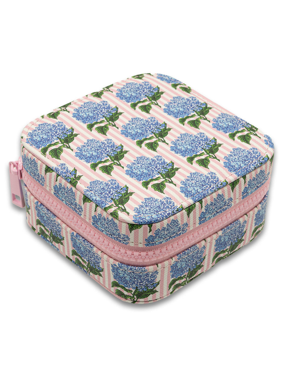 Simply Southern Quilted Jewelry Box - Hydrangea Pink