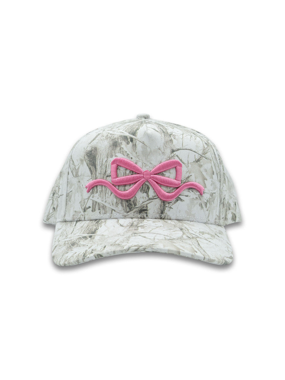 Simply Southern Women's Bow Camo White Hat