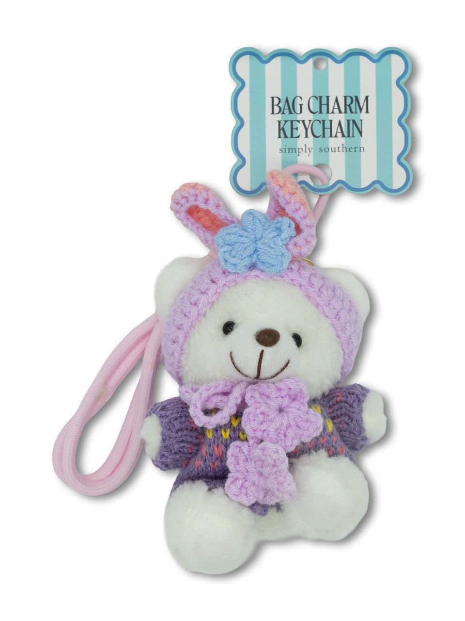 Simply Southern Plush Headband Bag Charm