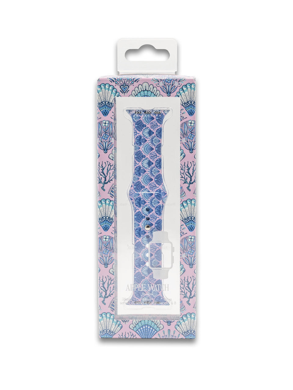 Simply Southern Purple Scalloped Shell Tech Watchband