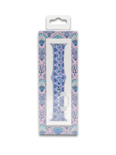 Simply Southern Purple Scalloped Shell Tech Watchband
