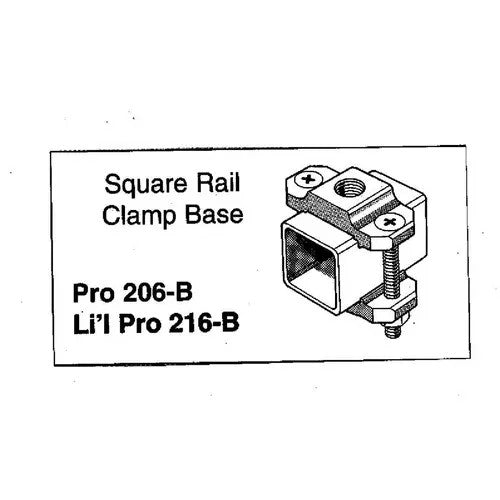 Driftmaster Pro Square Rail Clamp