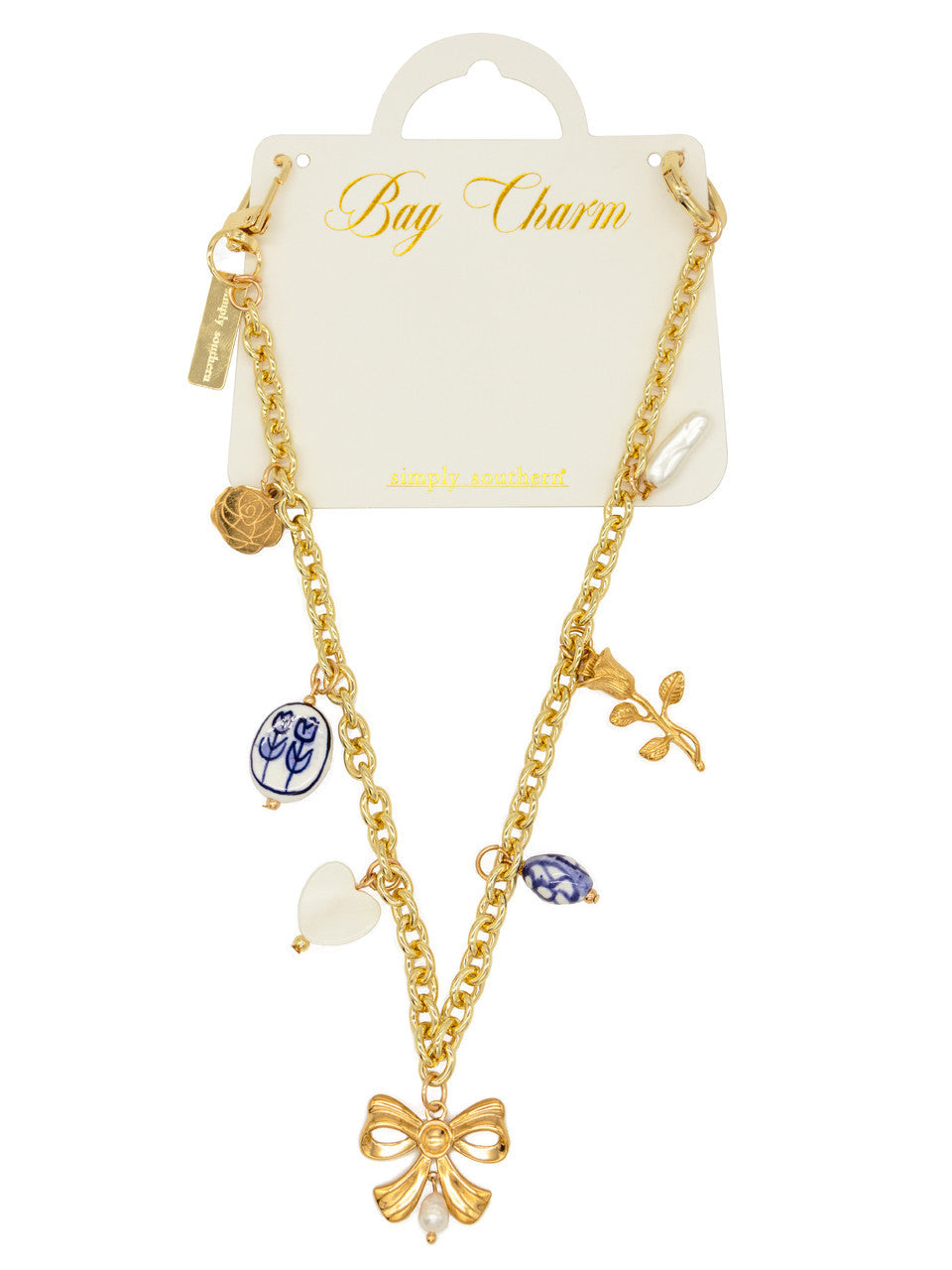Simply Southern Bag Charm - Coquette