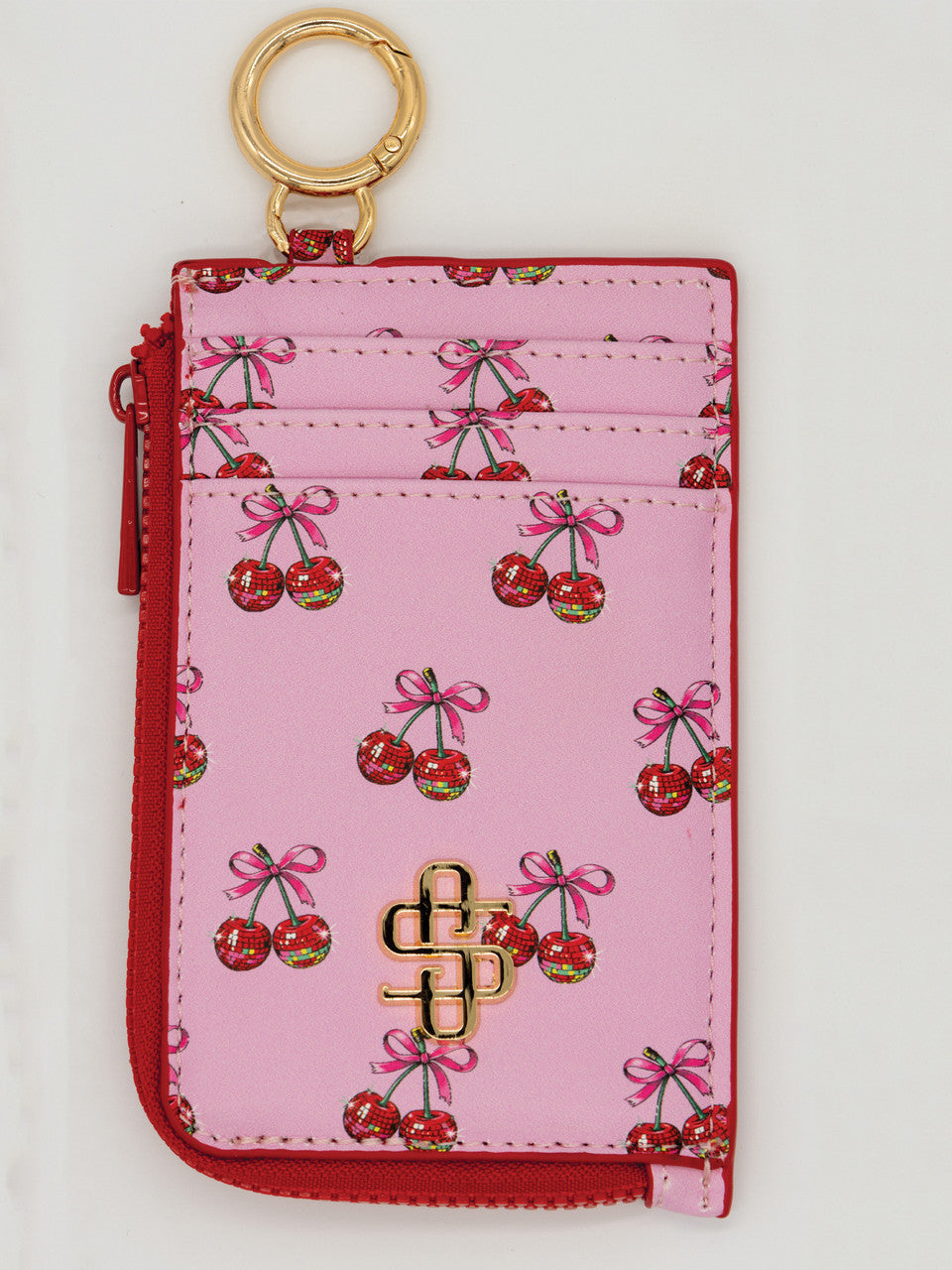 Simply Southern Small ID Coin Holder - Cherry