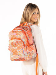 Simply Southern School Backpack - Quilted Flower