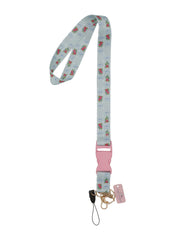 Simply Southern Breakaway Lanyard - Bows in Squares