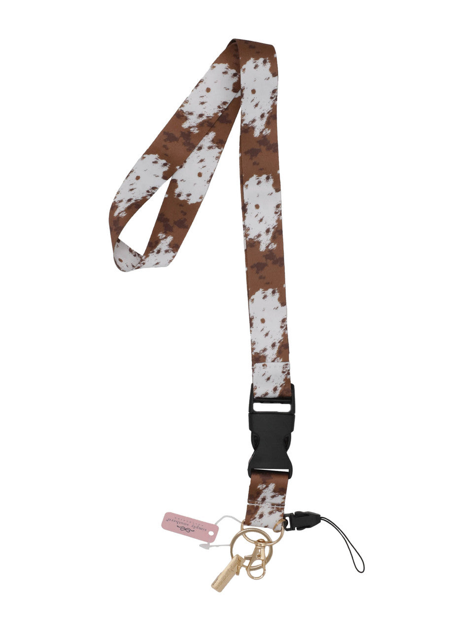 Simply Southern Breakaway Lanyard - Cow