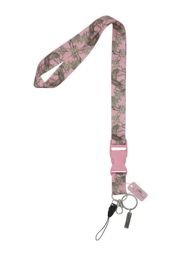 Simply Southern Breakaway Lanyard - Pink Camo
