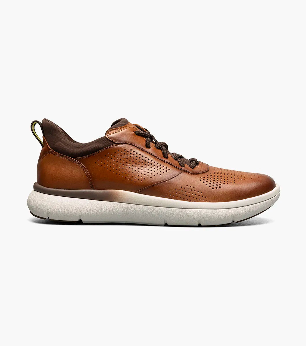 Florsheim Men's Fleet Perf Toe Elastic Lace Sneaker