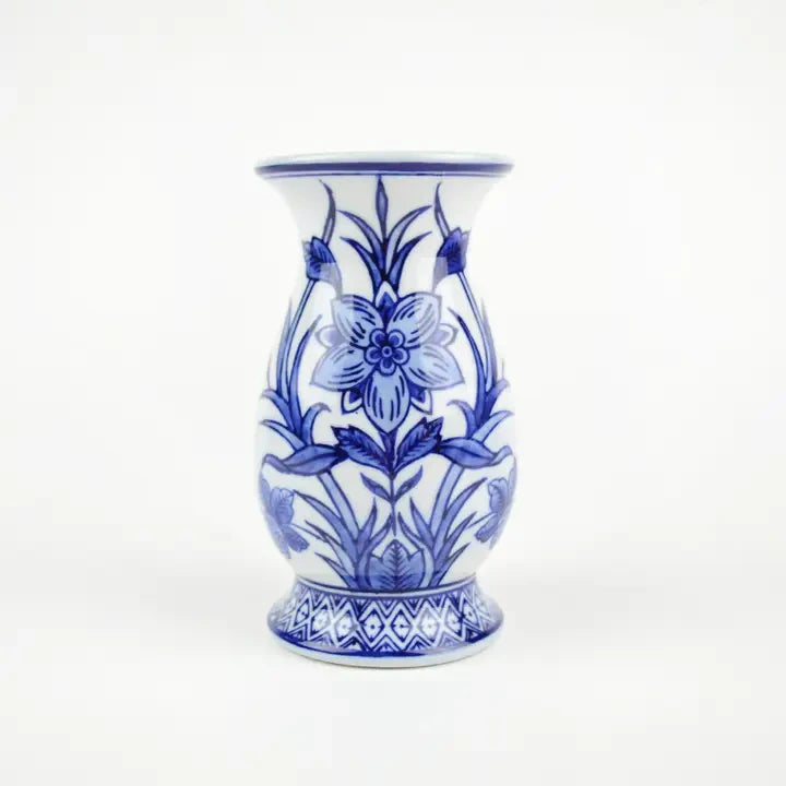 8 Oak Lane Porcelain Chinoiserie Bud Vase