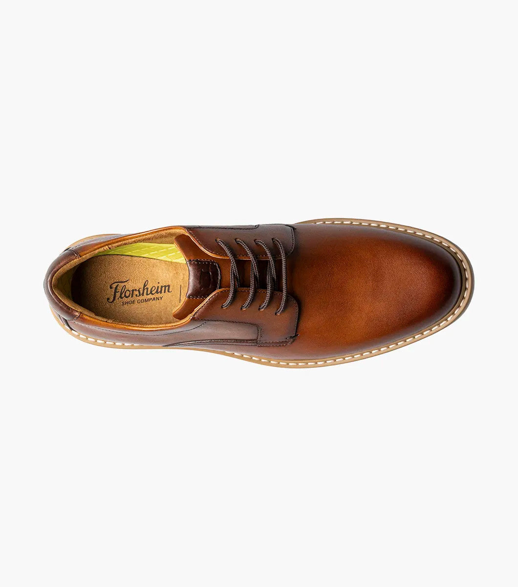 Florsheim Norwalk Plain Toe Oxford - Congac