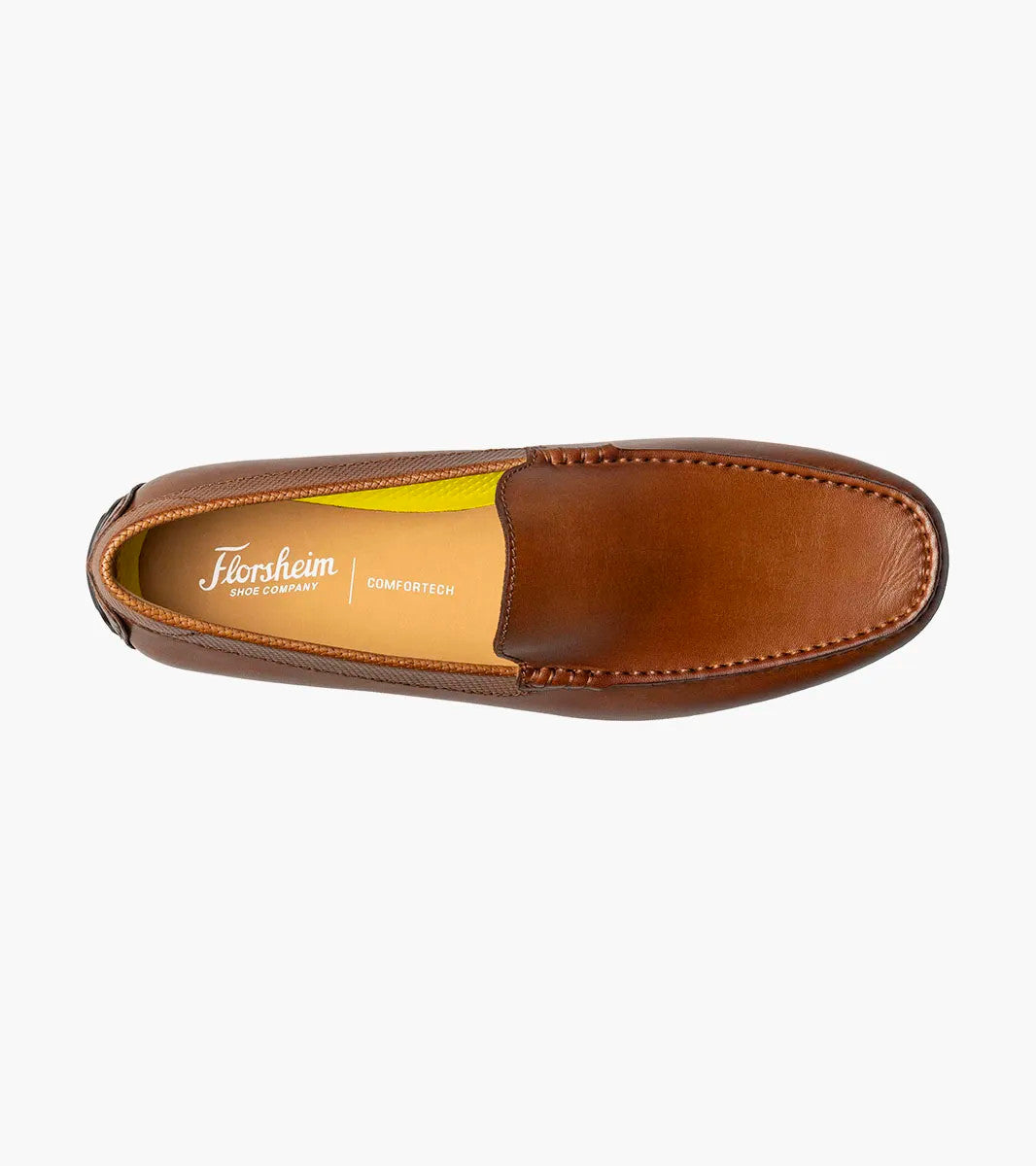 Florsheim Motor Moc Toe Venetian Driver - Cognac