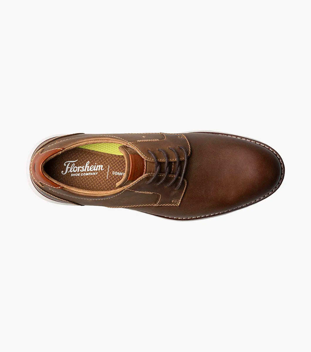 Florsheim Men's Launch Plain Toe Oxford - Brown