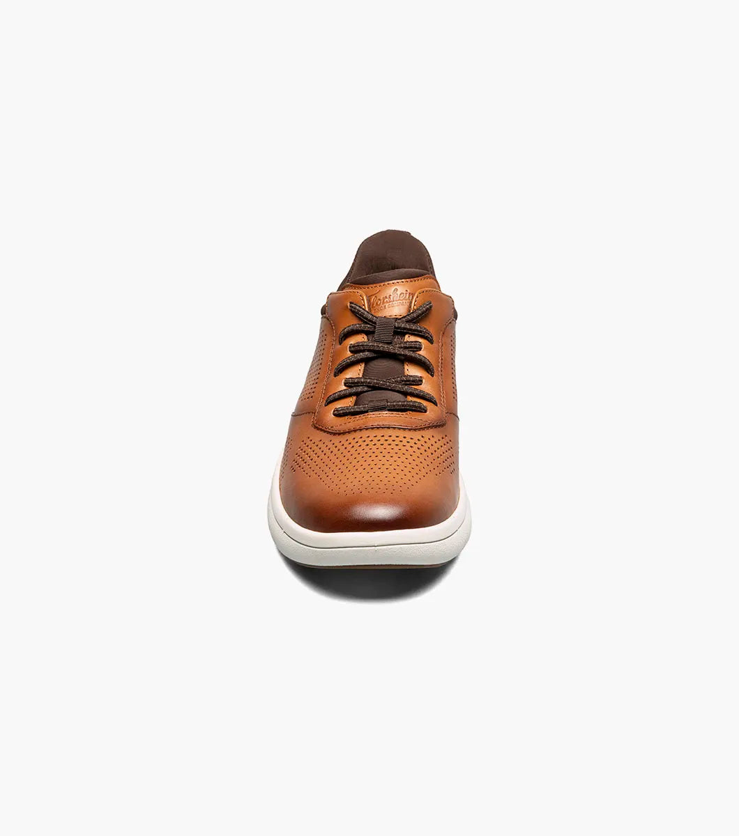 Florsheim Men's Fleet Perf Toe Elastic Lace Sneaker