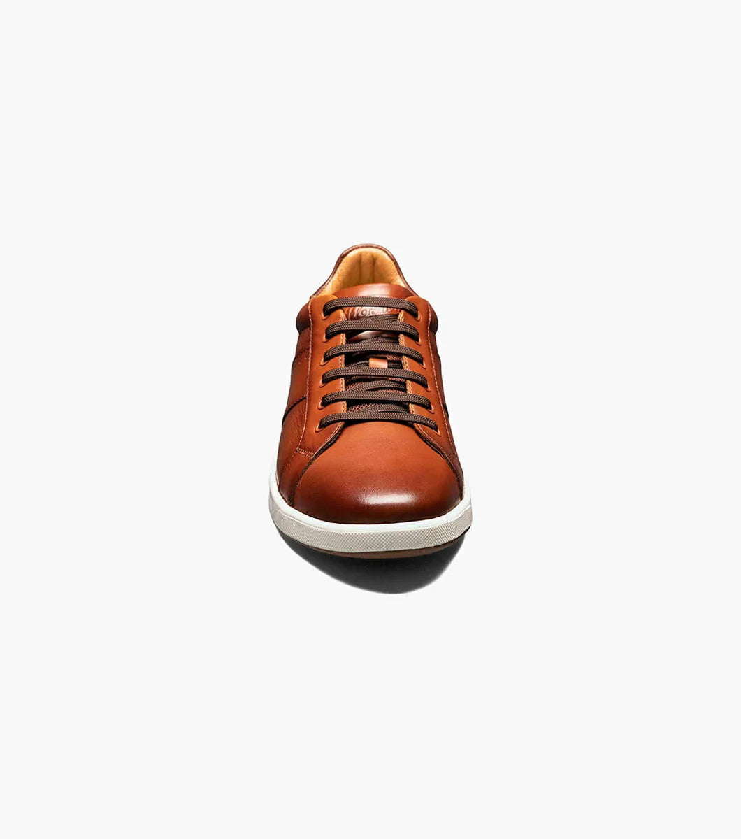 Florsheim Crossover Lace To Toe Sneaker - Cognac