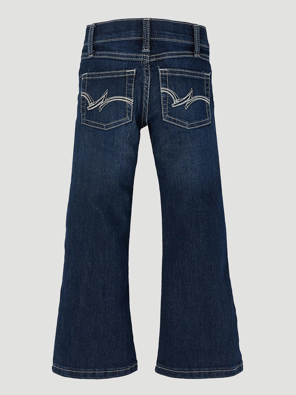 Wrangler Girl's Premium Patch Jean - Dark Blue