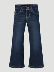 Wrangler Girl's Premium Patch Jean - Dark Blue
