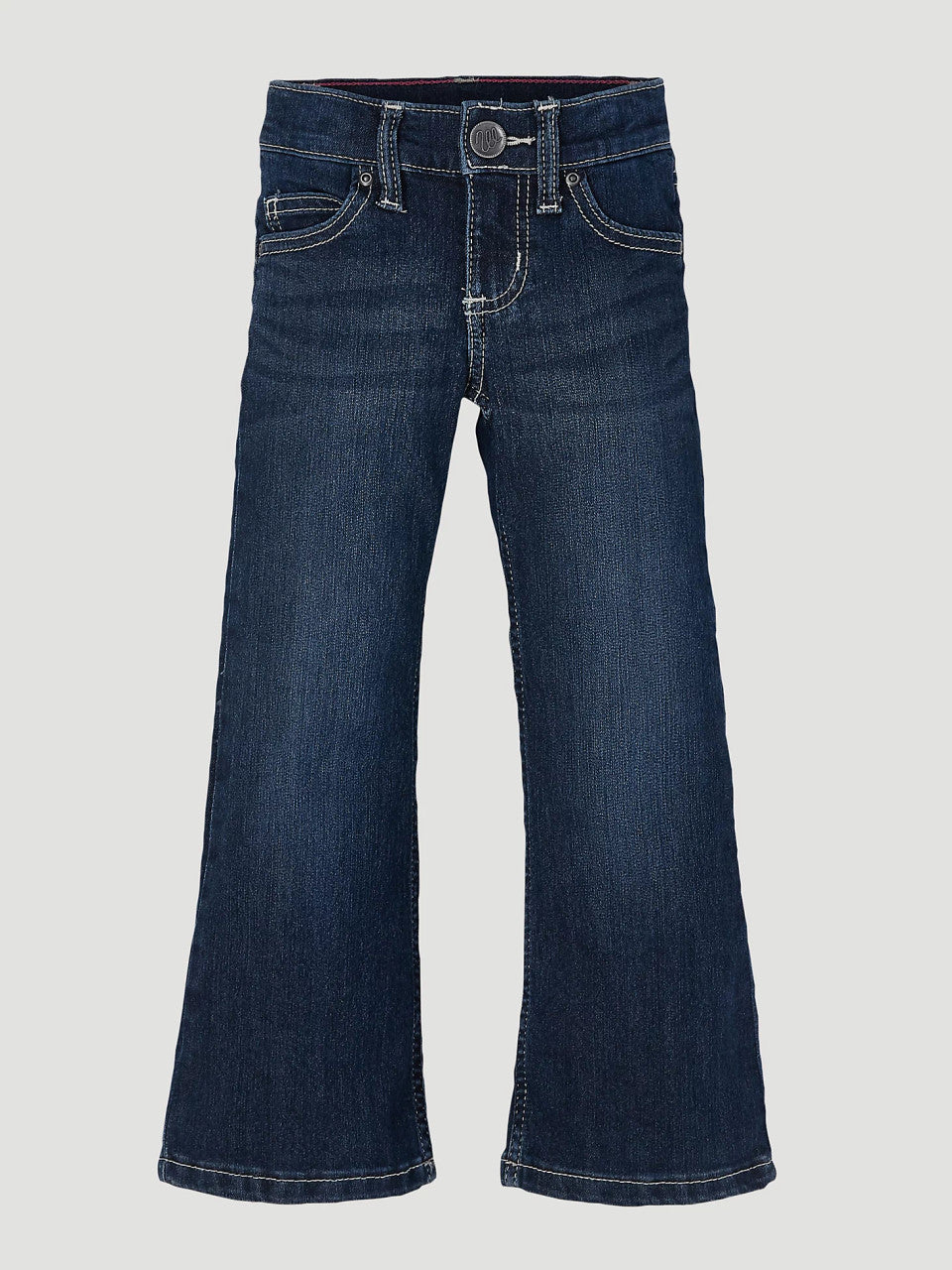 Wrangler Girl's Premium Patch Jean - Dark Blue