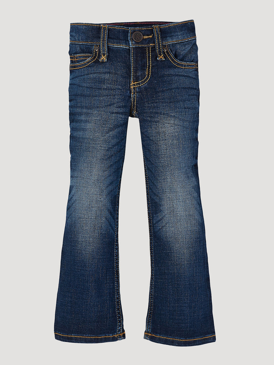 Wrangler Girl's Premium Patch Jean - Medium Blue