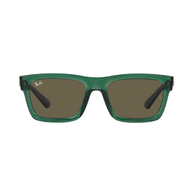 Ray-Ban Warren Transparent Green Frame & Brown Lenses Sunglasses