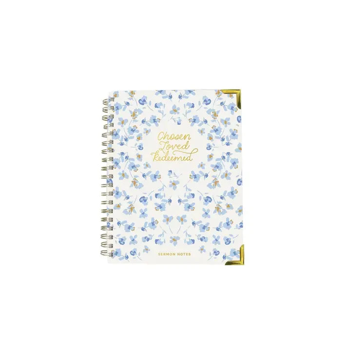 Mary Square Sermon Notes Journal - Chosen Loved Redeemed