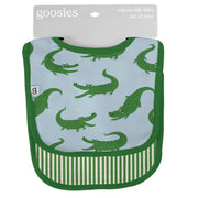 Goosies Bib Set - Blue Alligator