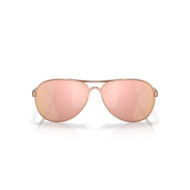 Oakley Feedback Aviator Sunglasses – Satin Rose Gold/Prizm Rose Gold