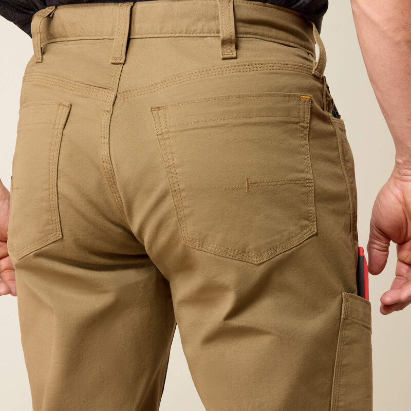 Ariat Men's Rebar M4 Relaxed DuraStretch Made Tough Stackable Straight Leg Pant