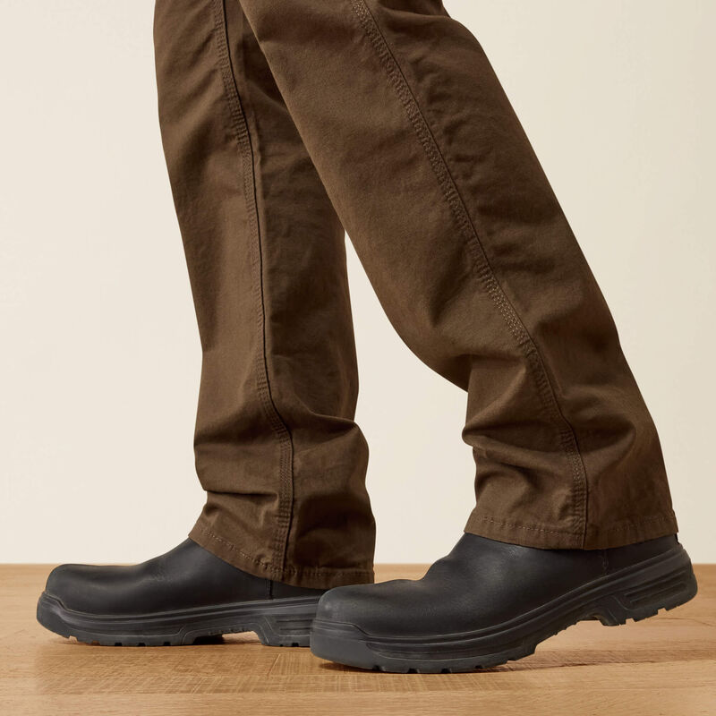Ariat Men's Rebar M4 Relaxed DuraStretch Made Tough Stackable Straight Leg Pant - Wren