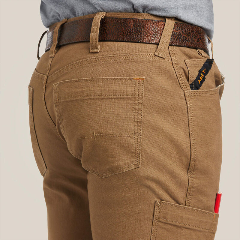 Ariat Rebar M7 DuraStretch Made Tough Straight Pant - Field Khaki
