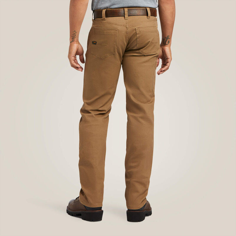 Ariat Rebar M7 DuraStretch Made Tough Straight Pant - Field Khaki