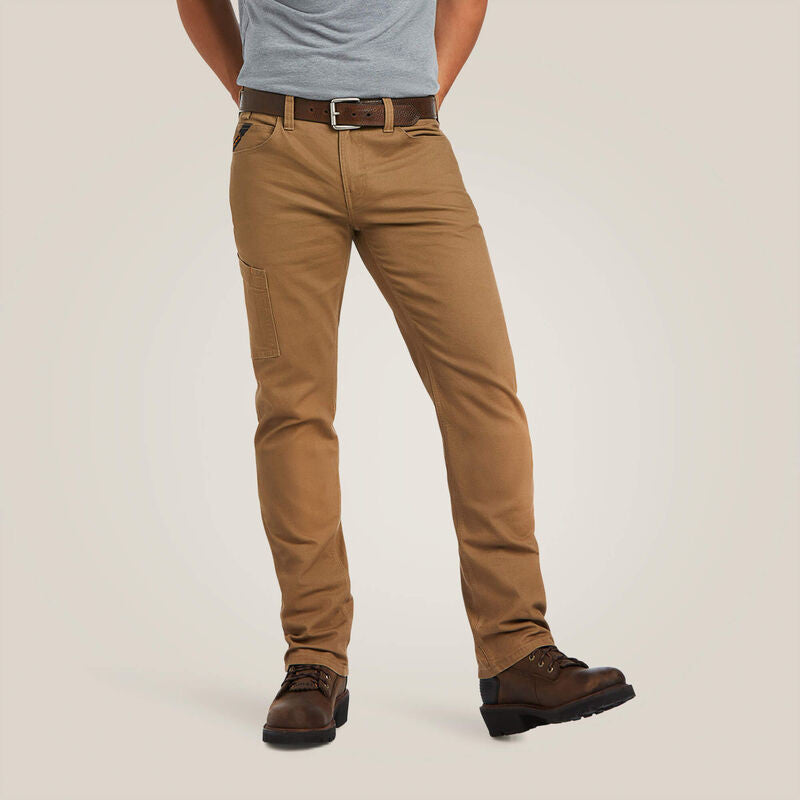 Ariat Rebar M7 DuraStretch Made Tough Straight Pant - Field Khaki
