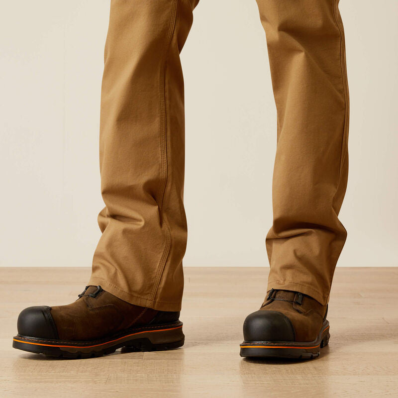 Ariat Rebar M5 Straight DuraStretch Made Tough Straight Pant - Field Khaki