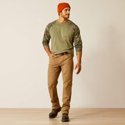 Ariat Rebar M5 Straight DuraStretch Made Tough Straight Pant - Field Khaki