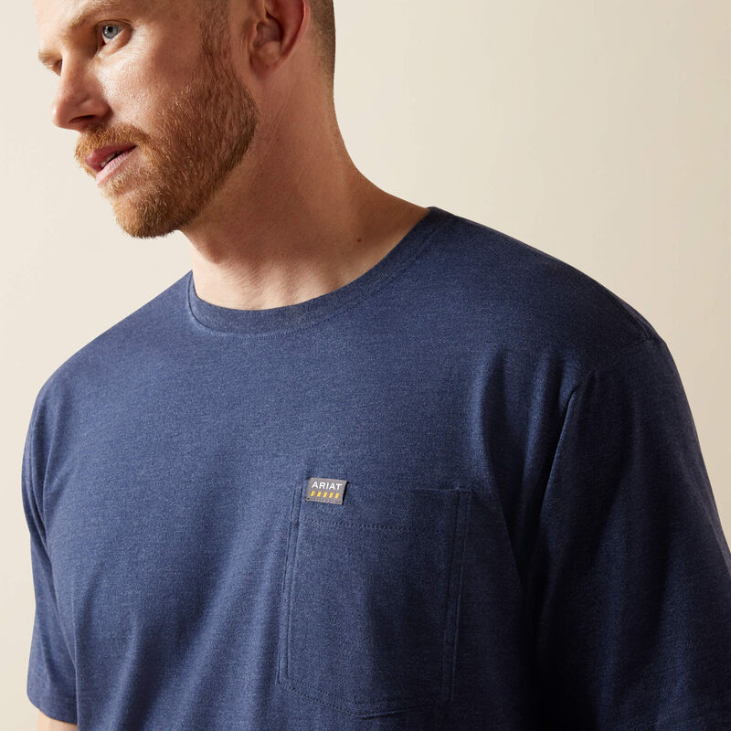 Ariat Men's Rebar Cotton Strong Standard Pocket T-Shirt